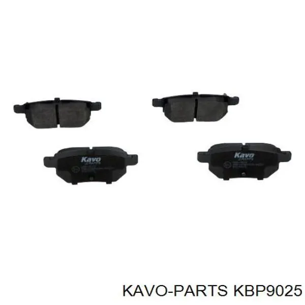 KBP-9025 Kavo Parts pastillas de freno traseras