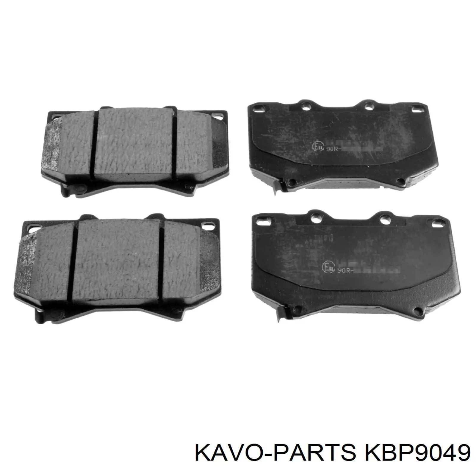 KBP-9049 Kavo Parts pastillas de freno traseras