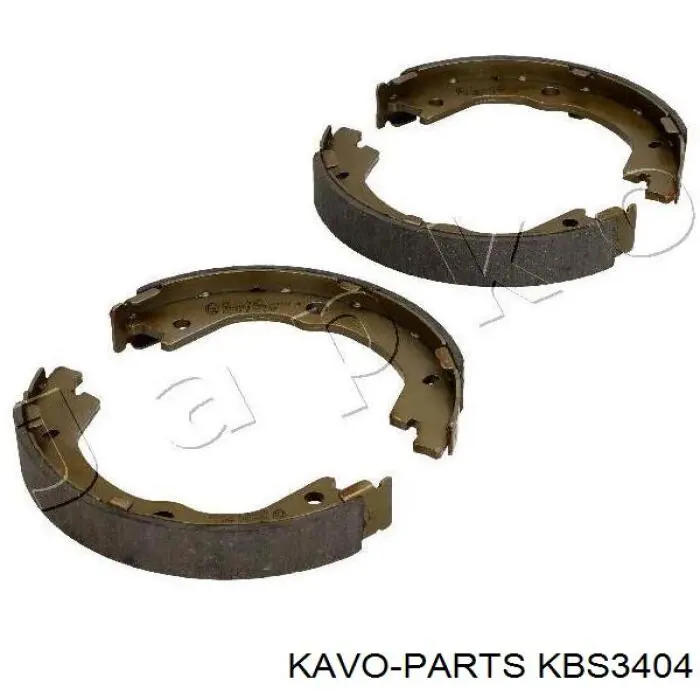 KBS-3404 Kavo Parts juego de zapatas de frenos, freno de estacionamiento