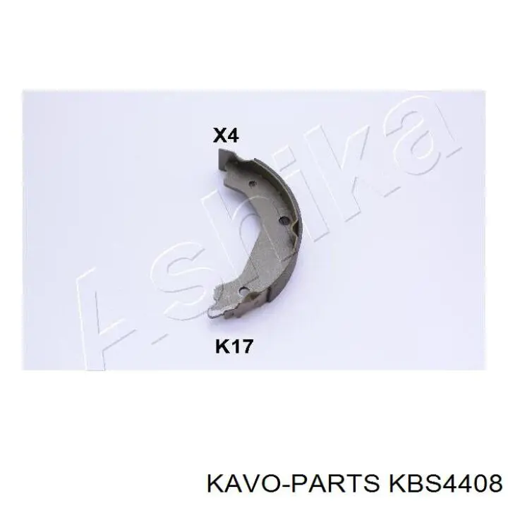 KBS-4408 Kavo Parts juego de zapatas de frenos, freno de estacionamiento