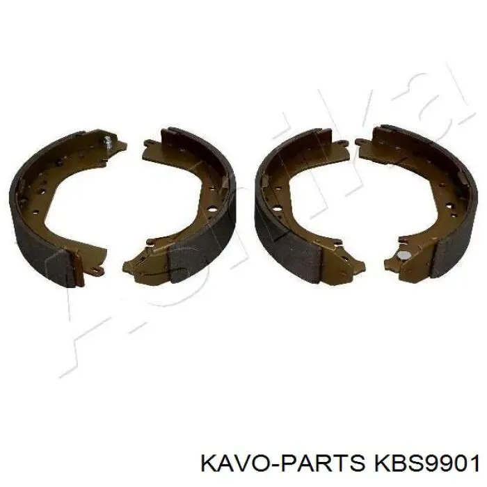 KBS9901 Kavo Parts zapatas de frenos de tambor traseras