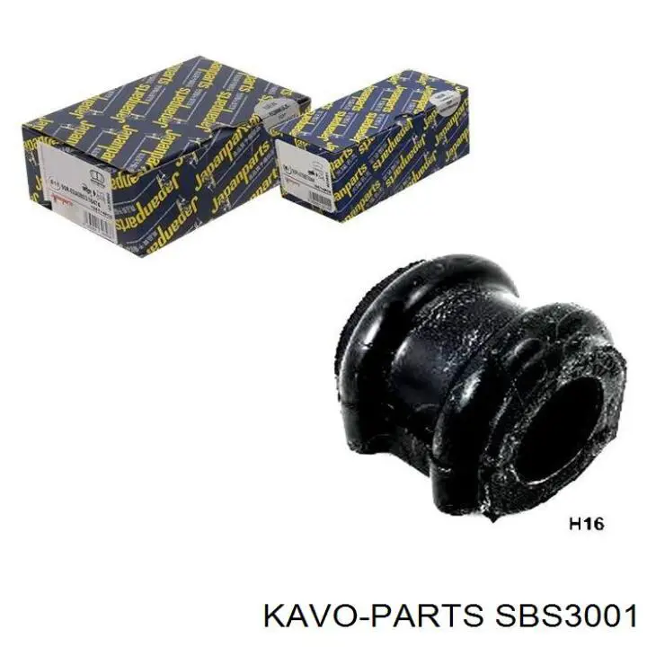 SBS-3001 Kavo Parts casquillo de barra estabilizadora delantera