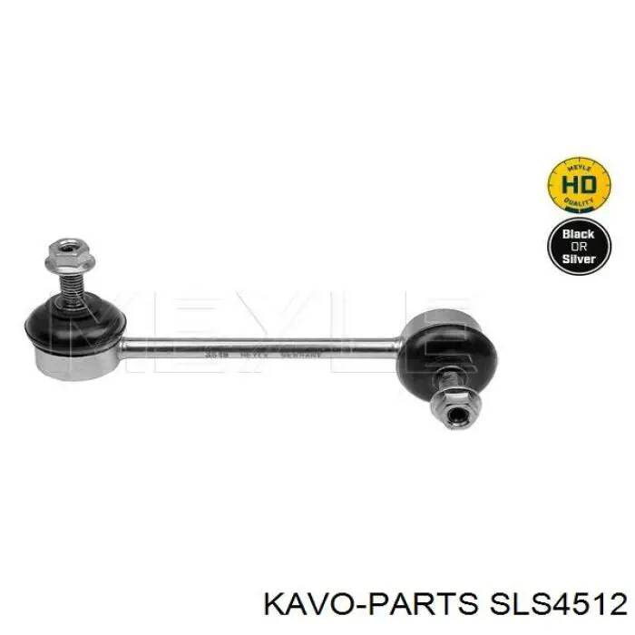 SLS-4512 Kavo Parts barra estabilizadora delantera derecha