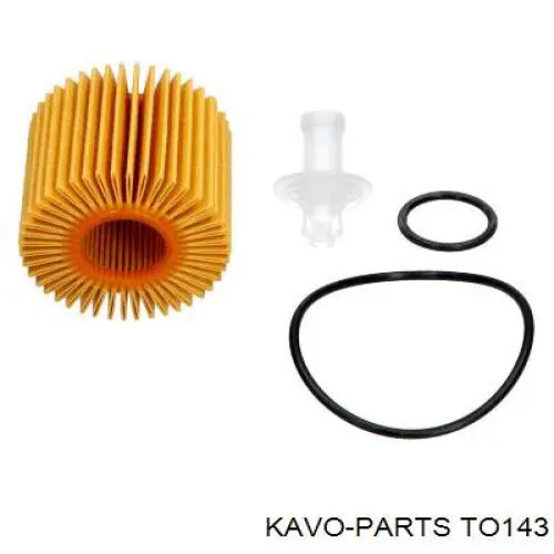 TO143 Kavo Parts filtro de aceite