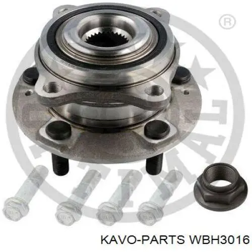 WBH-3016 Kavo Parts cubo de rueda delantero