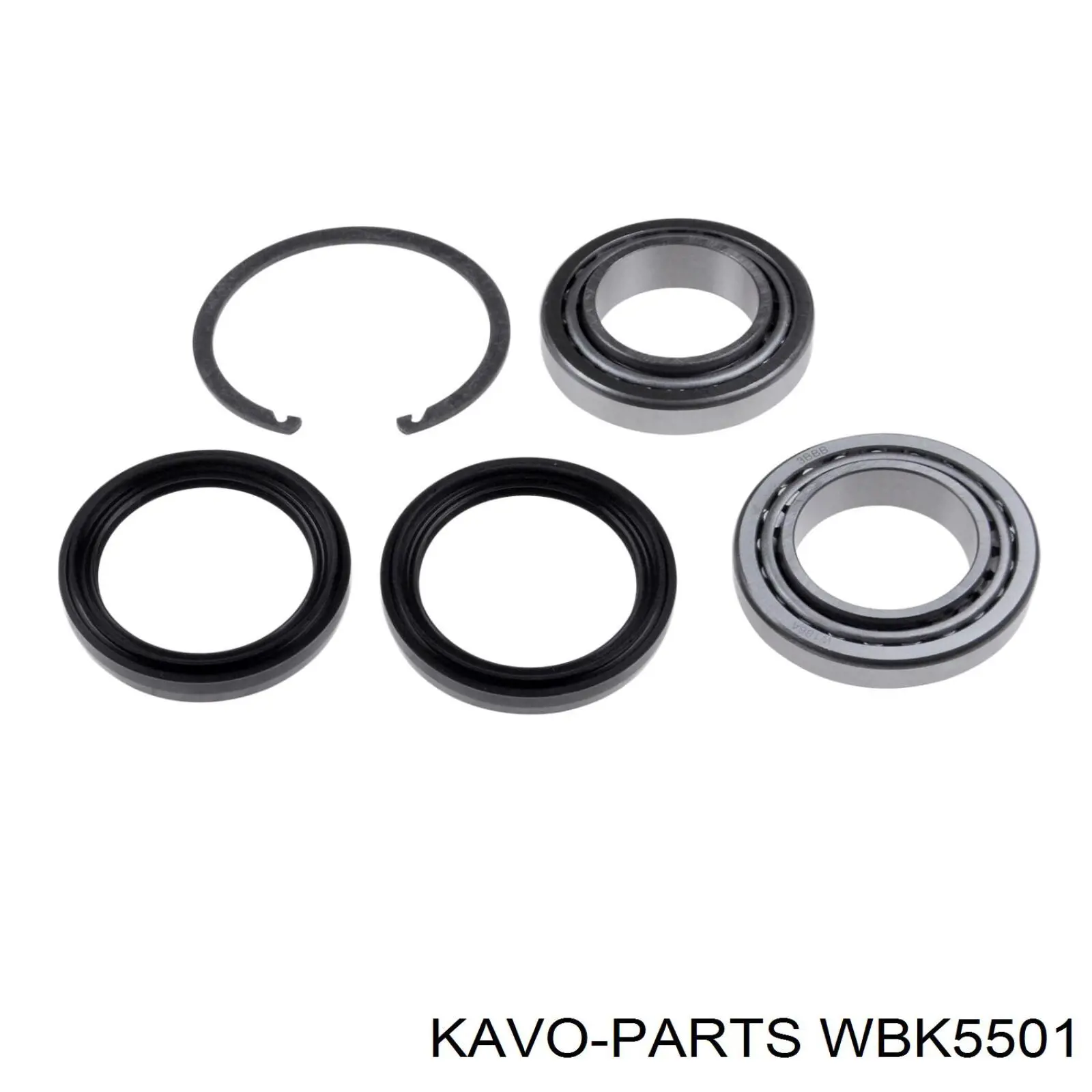 WBK-5501 Kavo Parts cojinete de rueda delantero