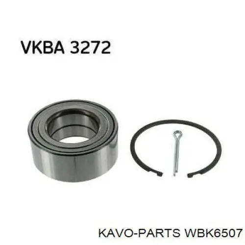 WBK-6507 Kavo Parts cojinete de rueda delantero