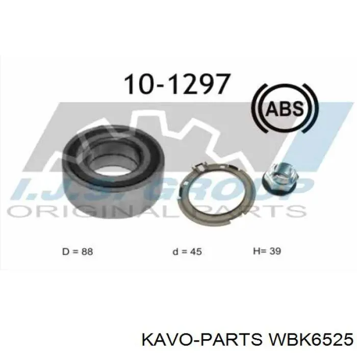 Cojinete de rueda delantero Renault Espace 4 JK0
