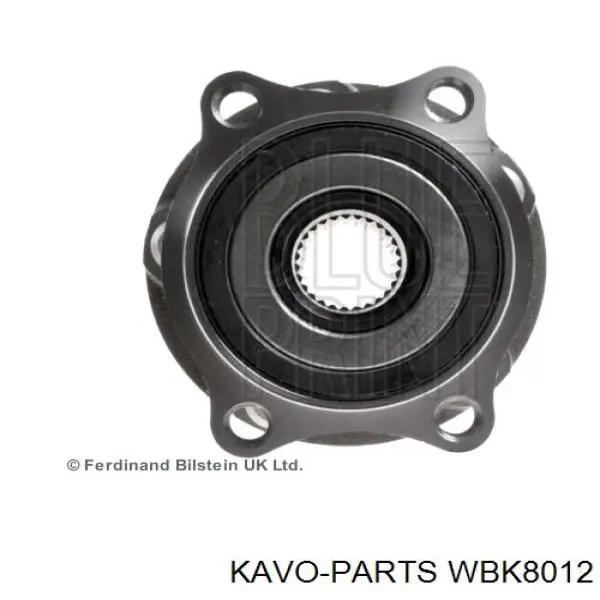 WBK-8012 Kavo Parts cubo de rueda trasero