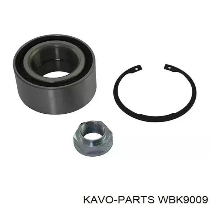 WBK-9009 Kavo Parts cojinete de rueda delantero