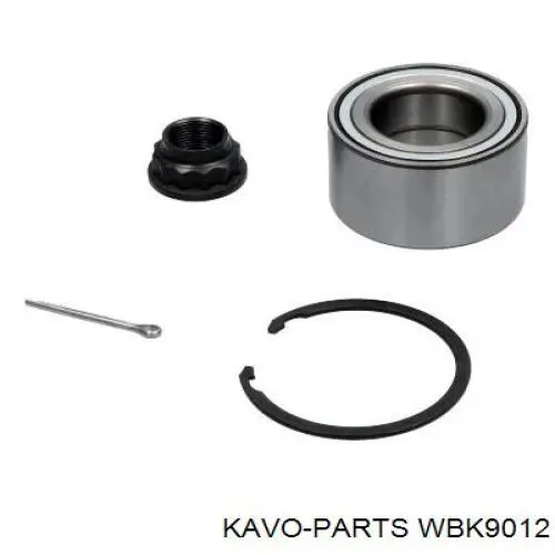 WBK-9012 Kavo Parts cojinete de rueda delantero