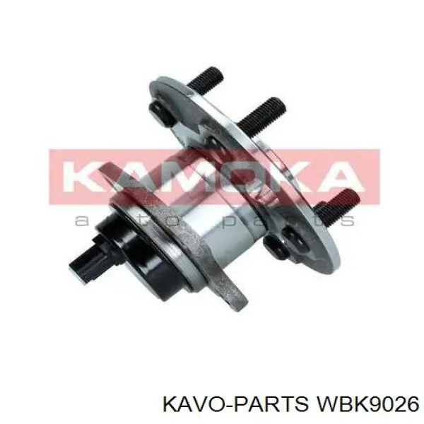 Cubo de rueda trasero WBK9026 Kavo Parts