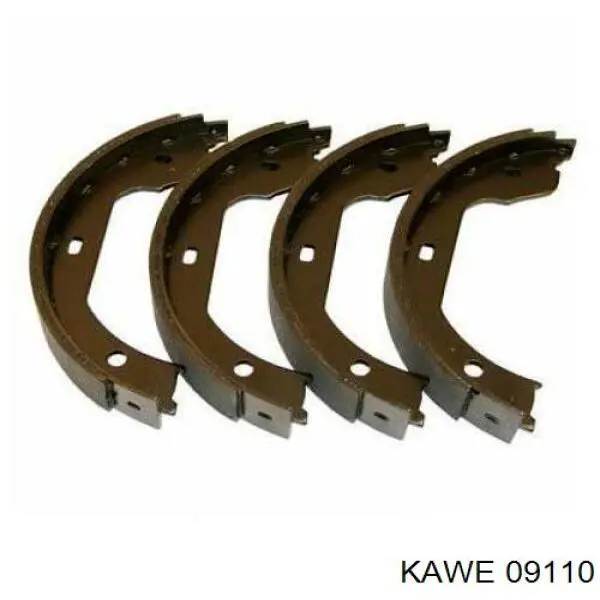 Juego de zapatas de frenos, freno de estacionamiento BMW 5 E39