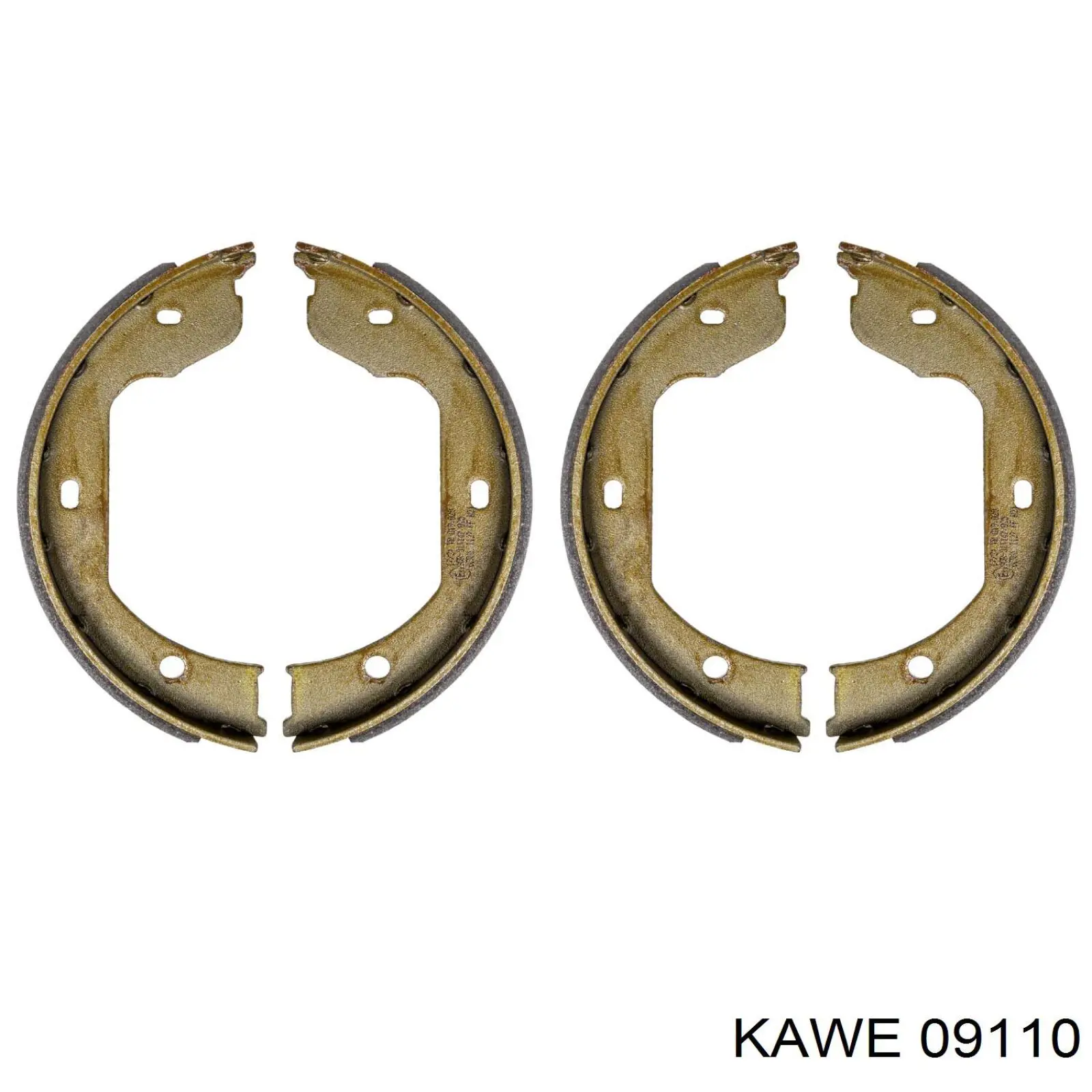 Juego de zapatas de frenos, freno de estacionamiento BMW 5 E39