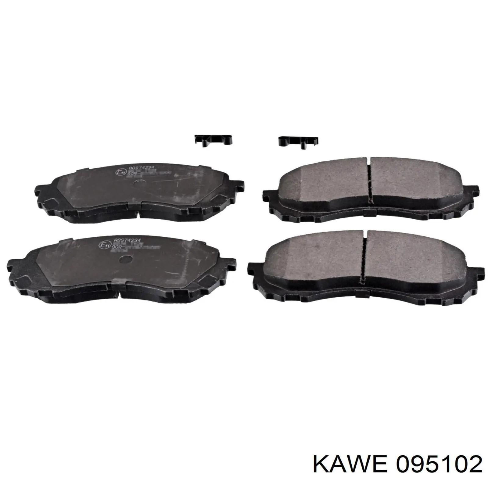 Pastillas de freno delanteras Subaru Impreza 3 GH