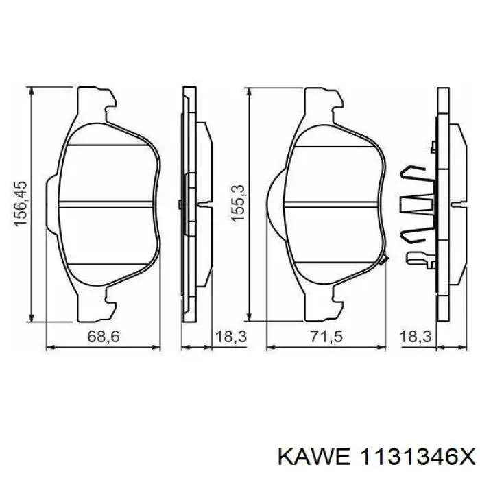 Juego de reparación, pinza de freno trasero Opel Insignia G09