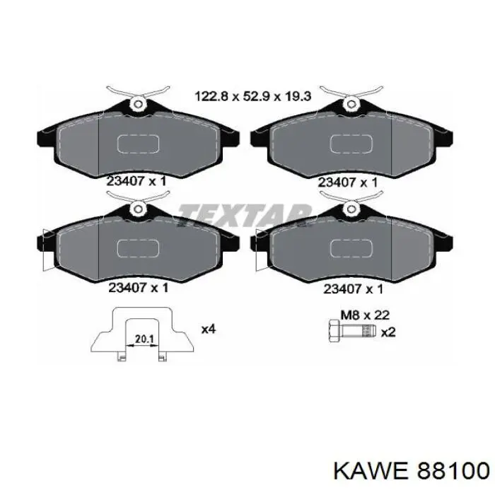 Pastillas traseras de freno VALEO 882282 precio, desde 116,86 EUR