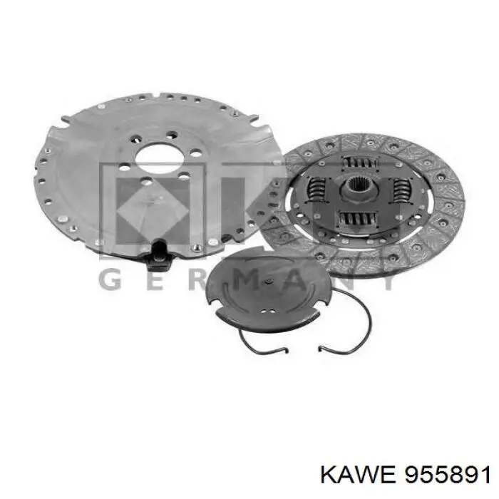 VA003423 Polcar kit de embrague (3 partes)