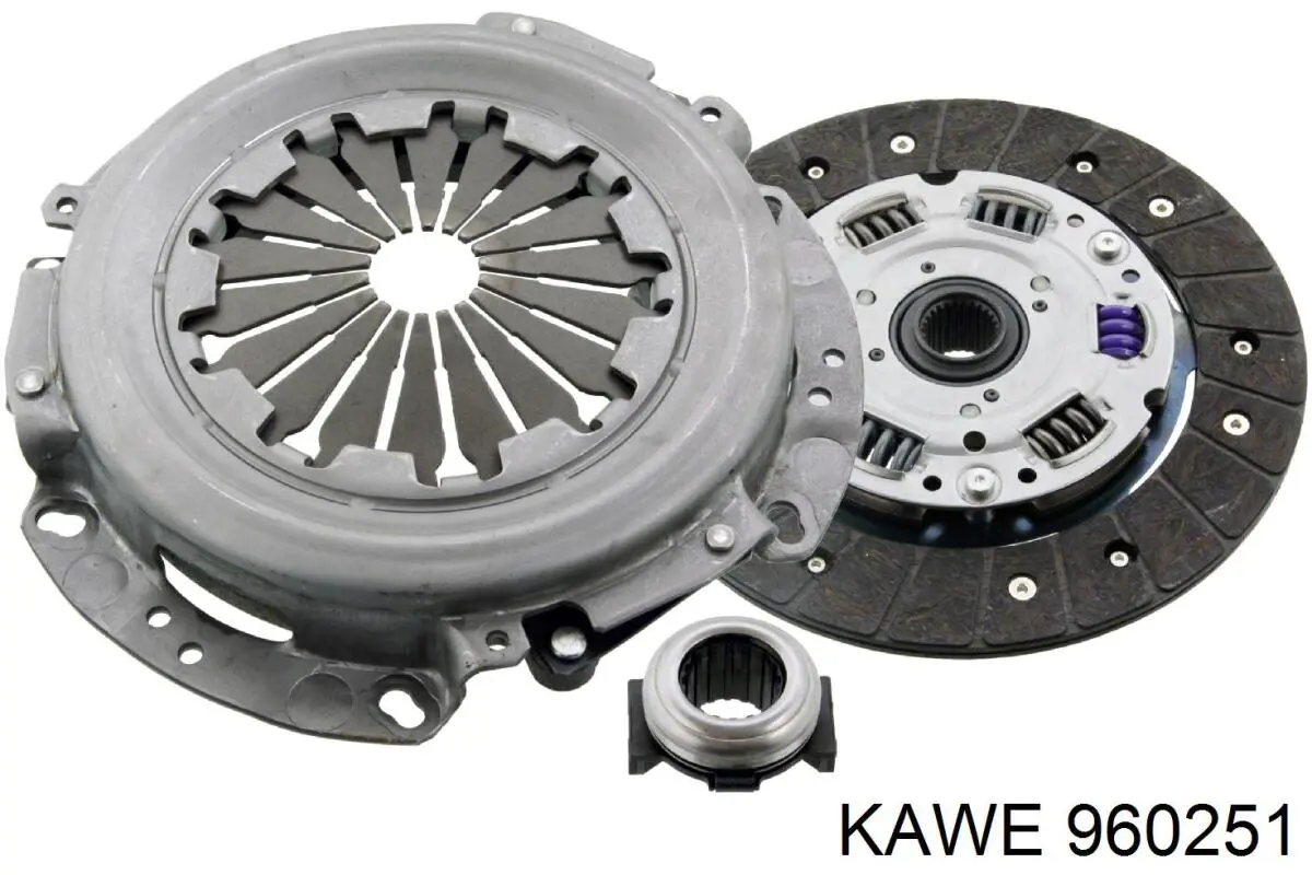 Kit de embrague Renault (RVI) 7700104548