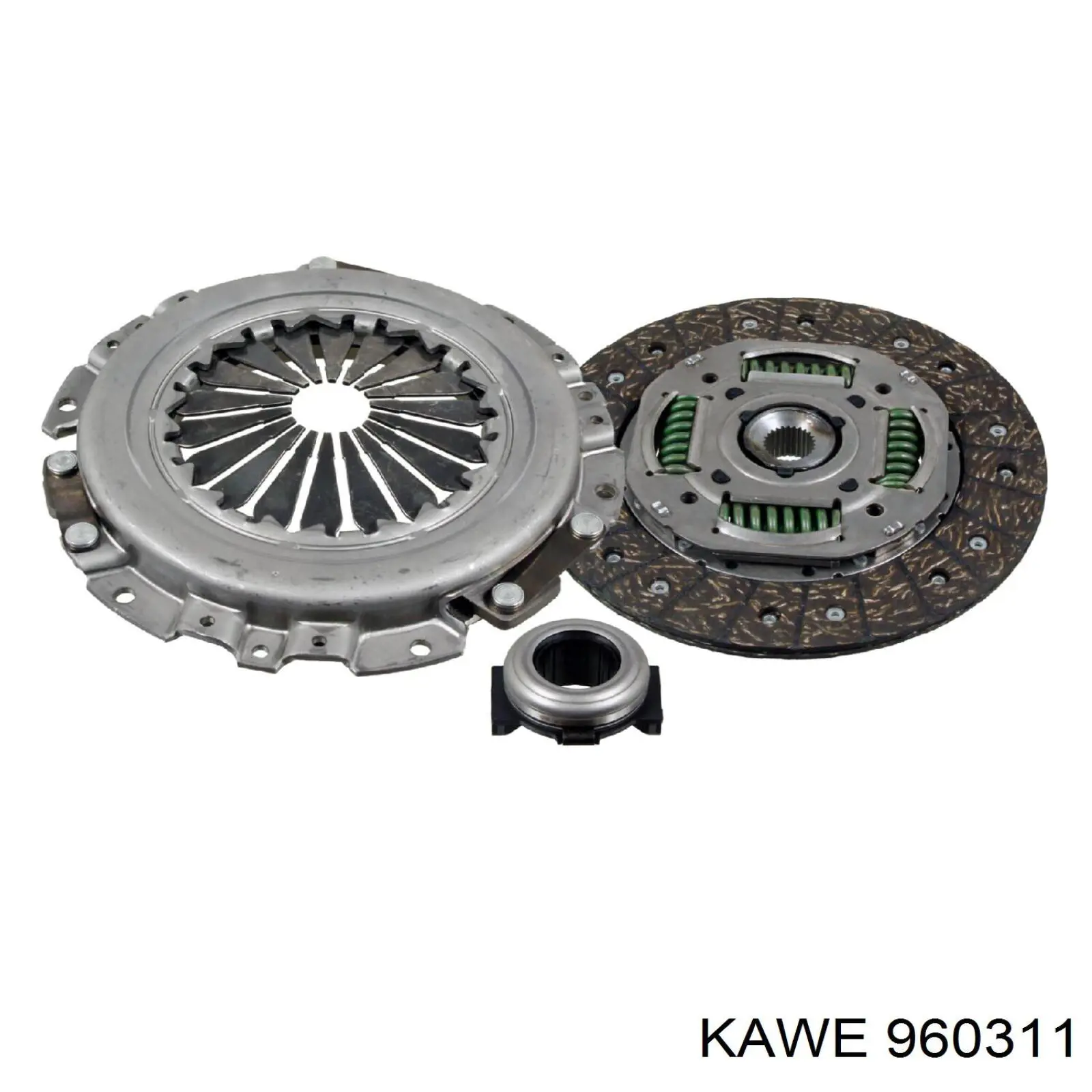 960311 Kawe kit de embrague (3 partes)