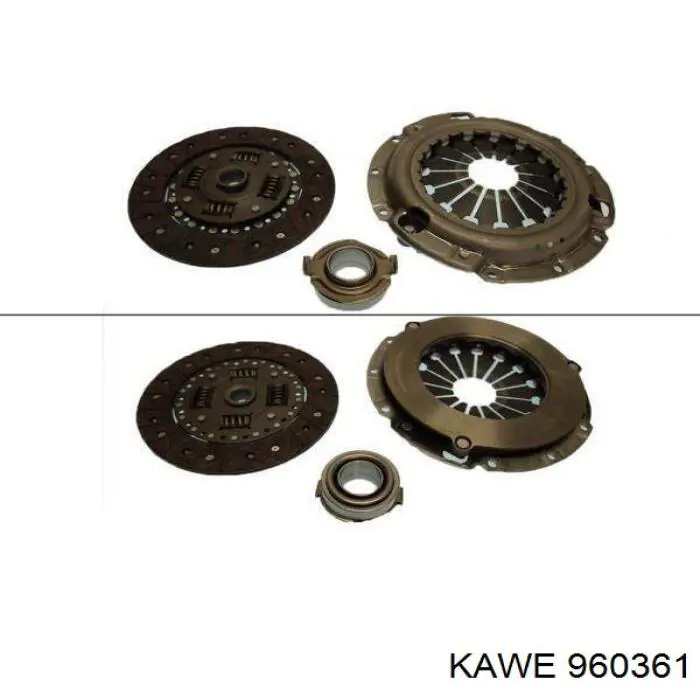 960361 Kawe Embrague motor
