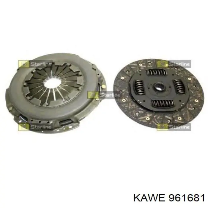 Kit de embrague (3 partes) KAWE 961681