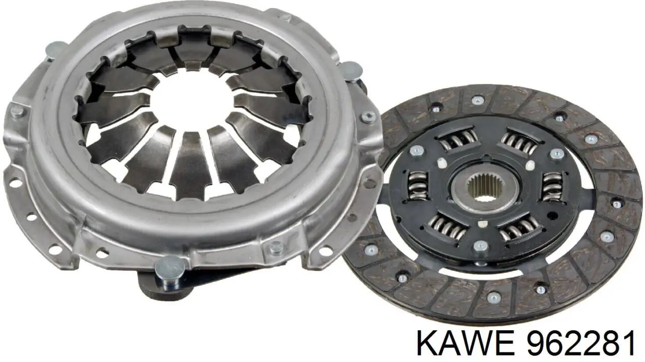 962281 Kawe kit de embrague (3 partes)