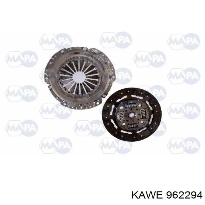 962294 Kawe kit de embrague (3 partes)