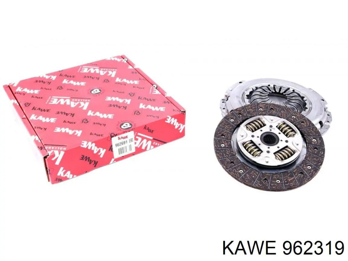 962319 Kawe kit de embrague (3 partes)