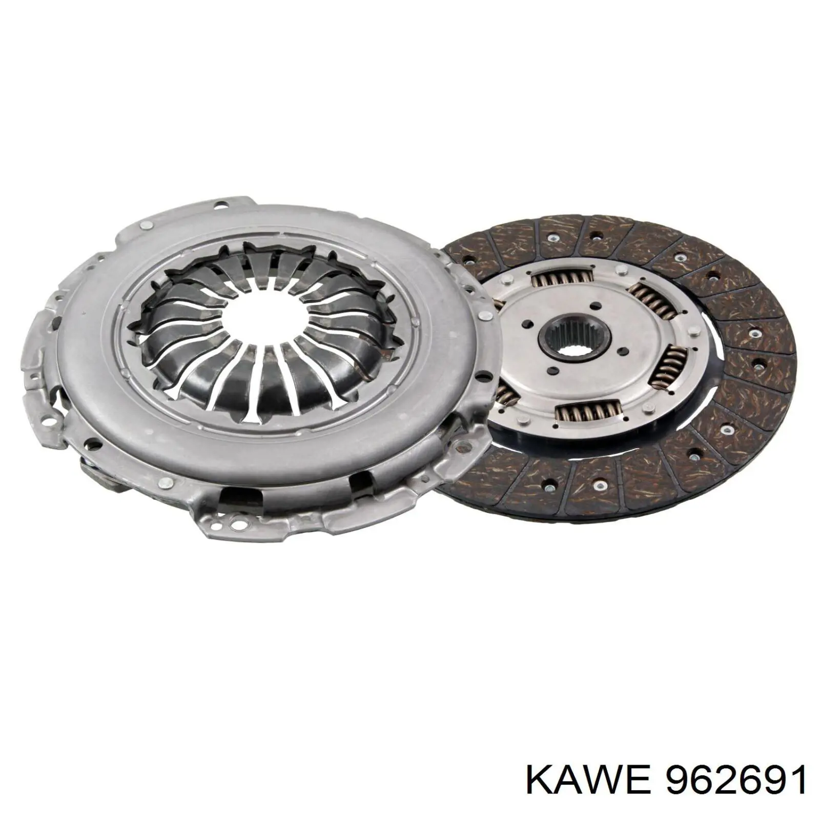 962691 Kawe kit de embrague (3 partes)