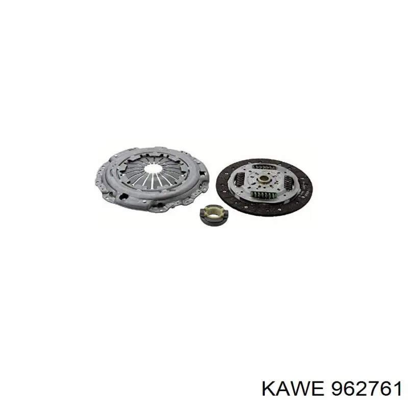 962761 Kawe kit de embrague (3 partes)