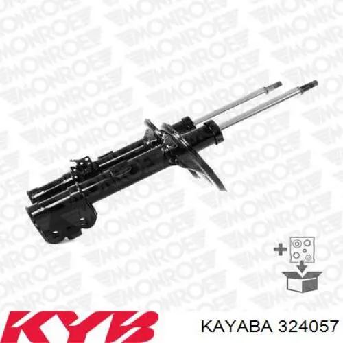 324057 Kayaba amortiguador delantero izquierdo