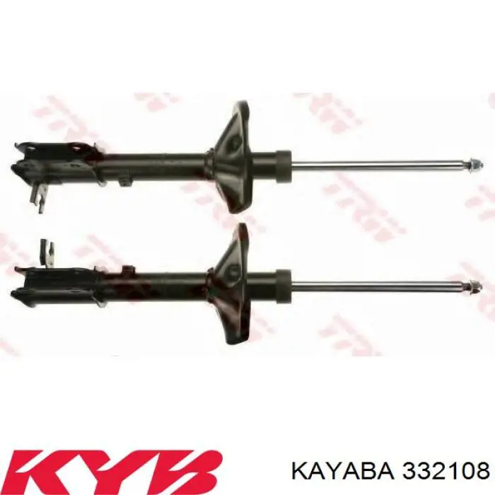 Amortiguador trasero derecho 332108 Kayaba