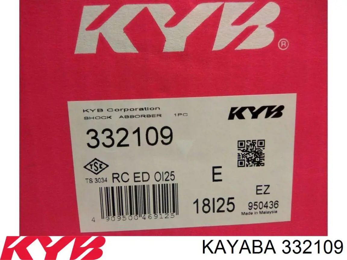 5535025650 Hyundai/Kia Amortiguador trasero izquierdo