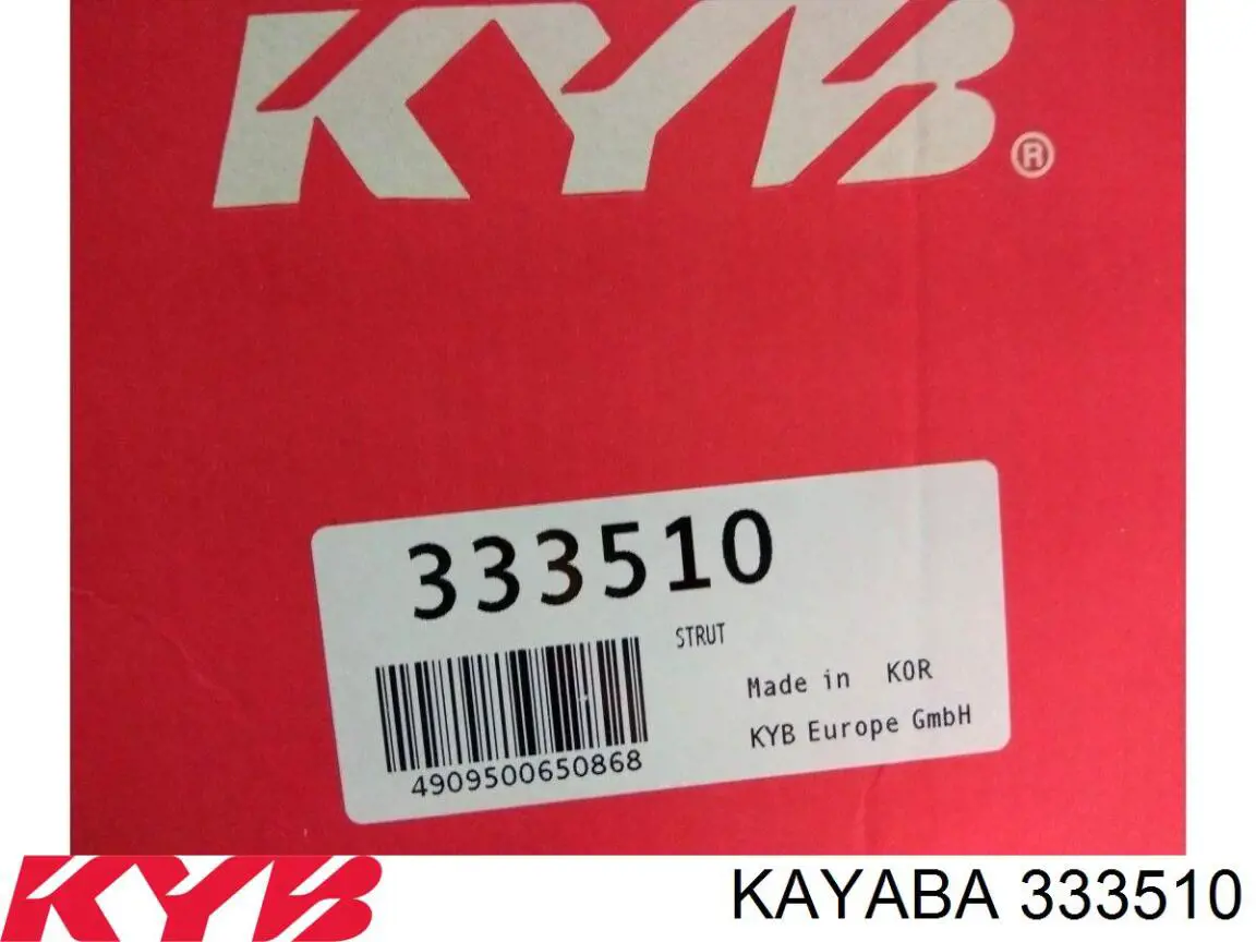 333510 Kayaba amortiguador trasero derecho