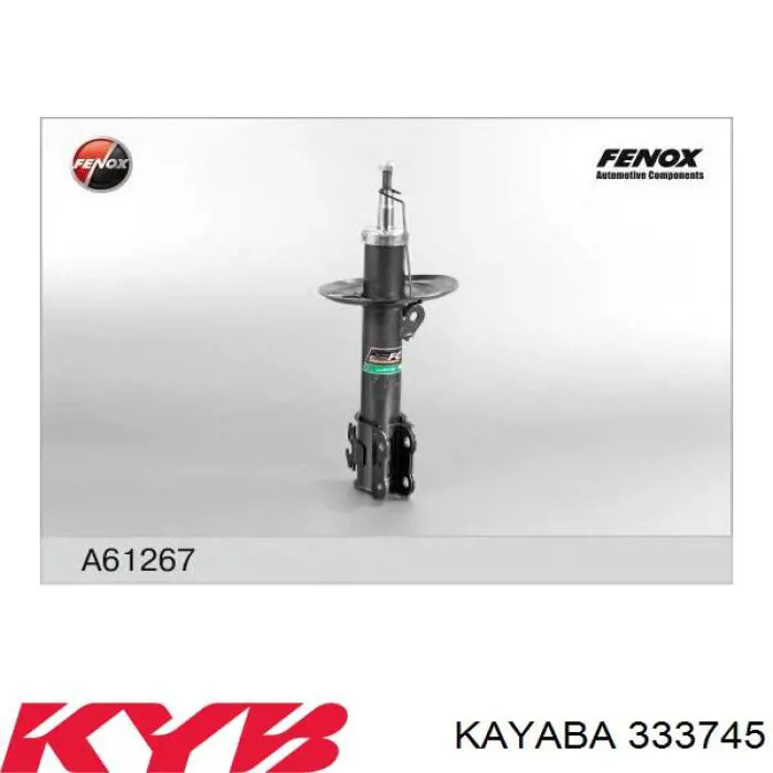 Amortiguador delantero derecho Kayaba 333745 precio, desde 63,56 EUR