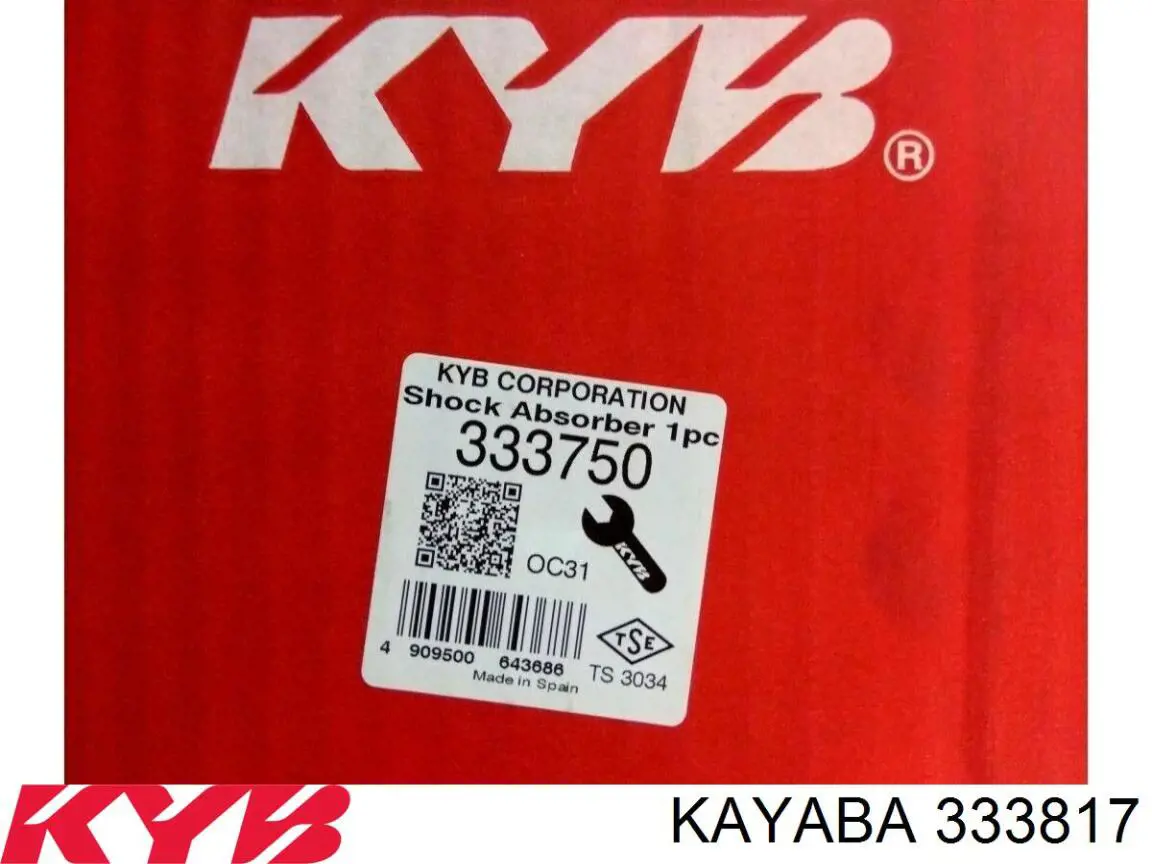 Amortiguadores Kayaba 333817 precio, desde 48,28 EUR