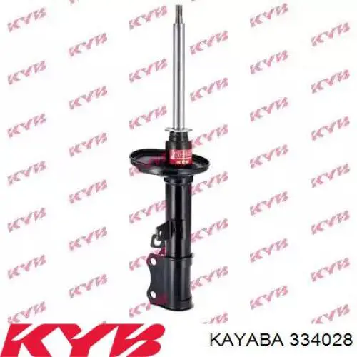 334028 Kayaba amortiguador trasero izquierdo