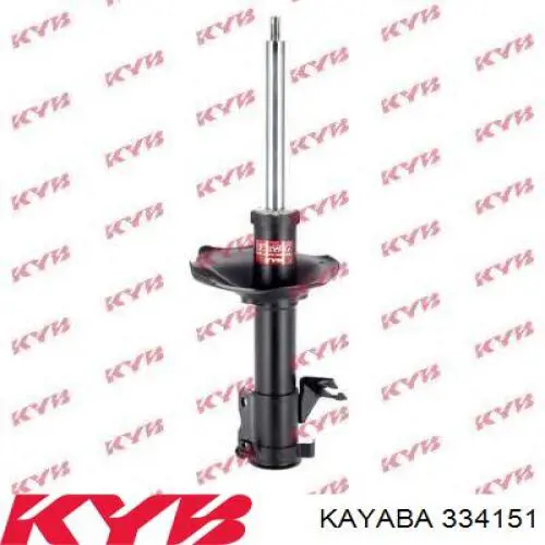 Amortiguador delantero izquierdo 334151 Kayaba