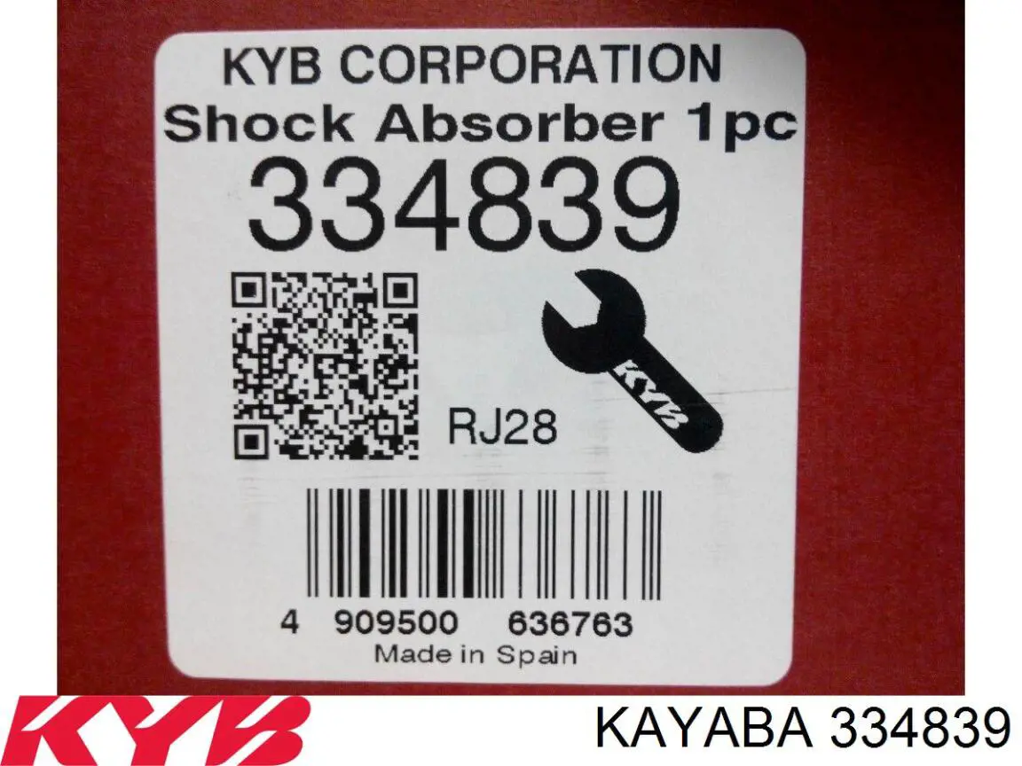 Comprar 334839 Kayaba Amortiguador delantero izquierdo