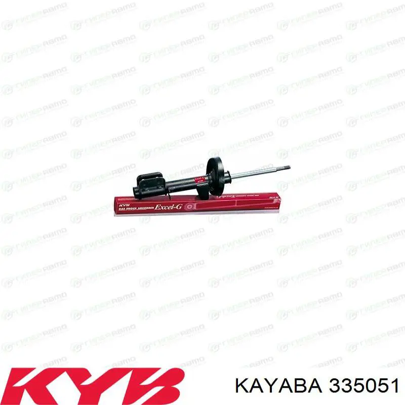 335051 Kayaba amortiguador delantero izquierdo