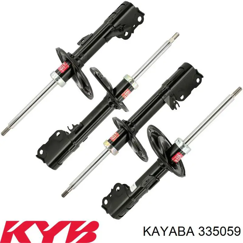 335059 Kayaba Amortiguador trasero derecho