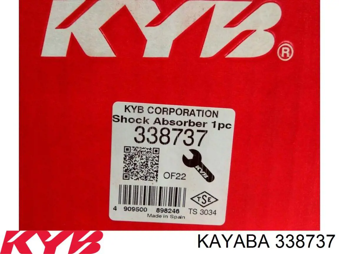 338737 Kayaba amortiguador delantero
