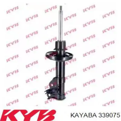 Amortiguador delantero izquierdo 339075 Kayaba