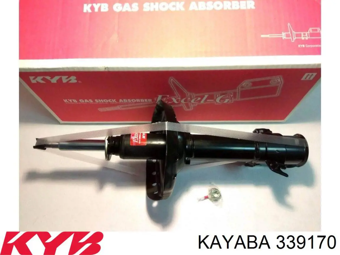 Amortiguador delantero izquierdo 339170 Kayaba