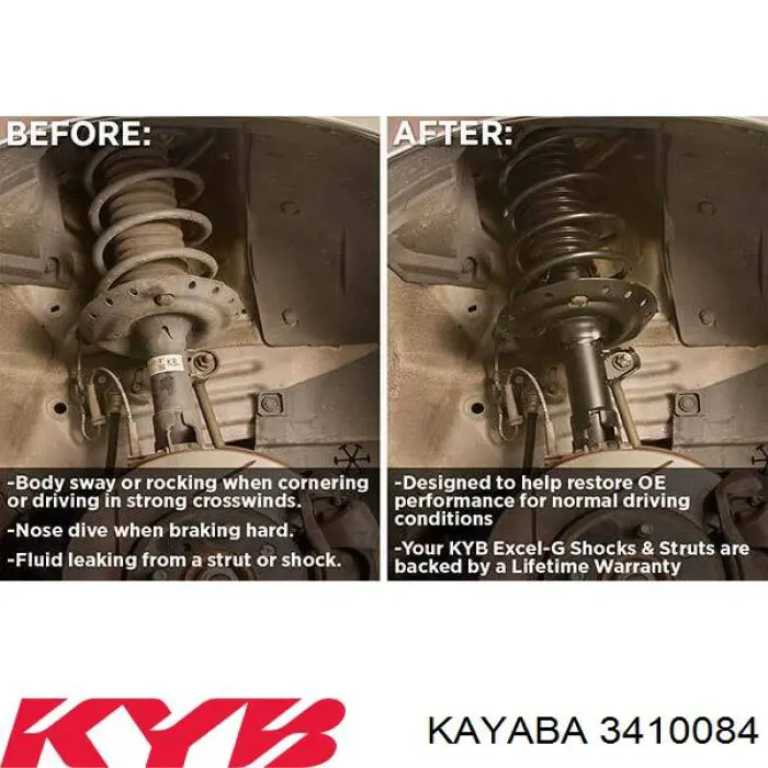 Comprar 3410084 Kayaba Amortiguador trasero