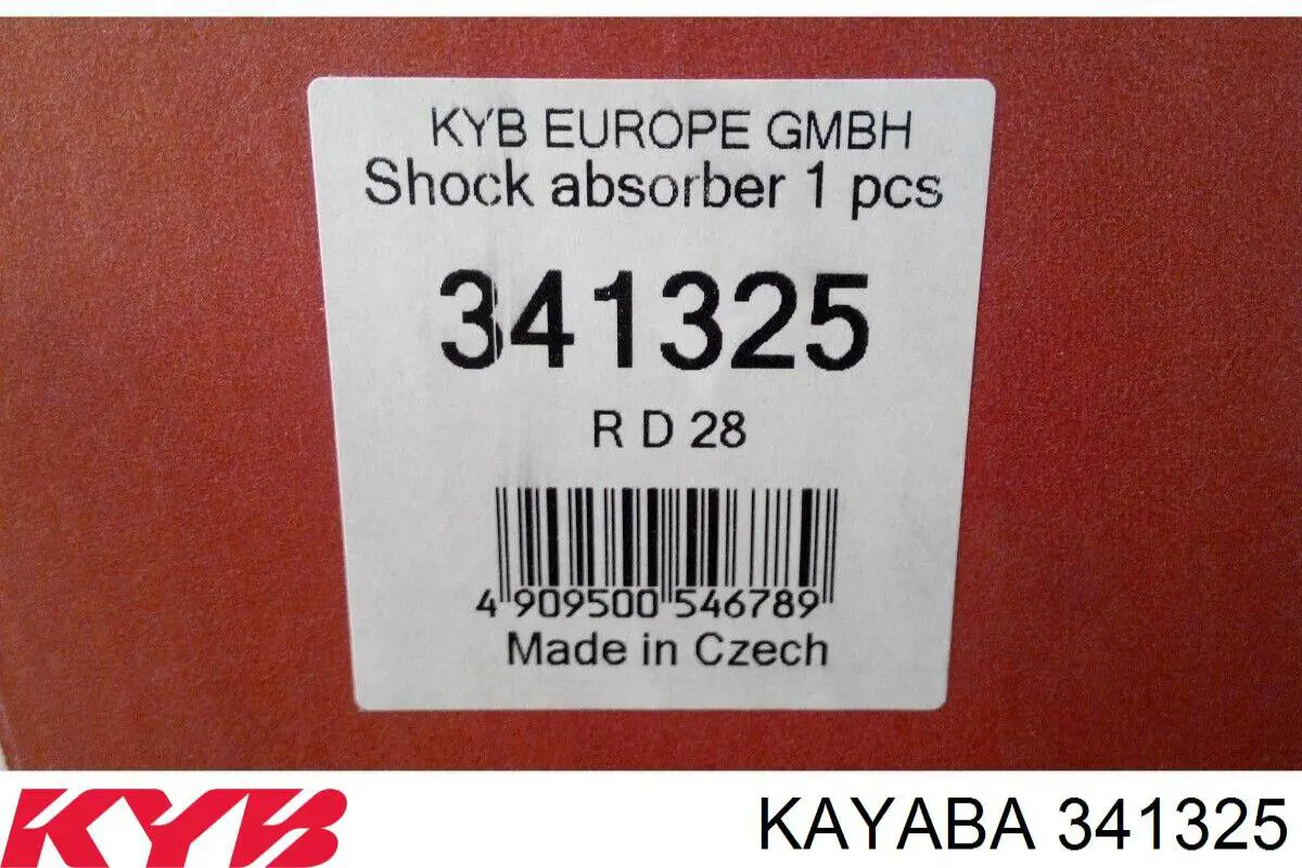 Amortiguador trasero Kayaba 341325 precio, desde 47,65 EUR