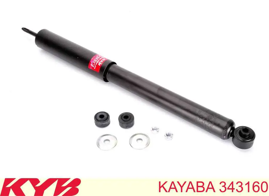 Amortiguador trasero Kayaba 343160 precio, desde 34,36 EUR