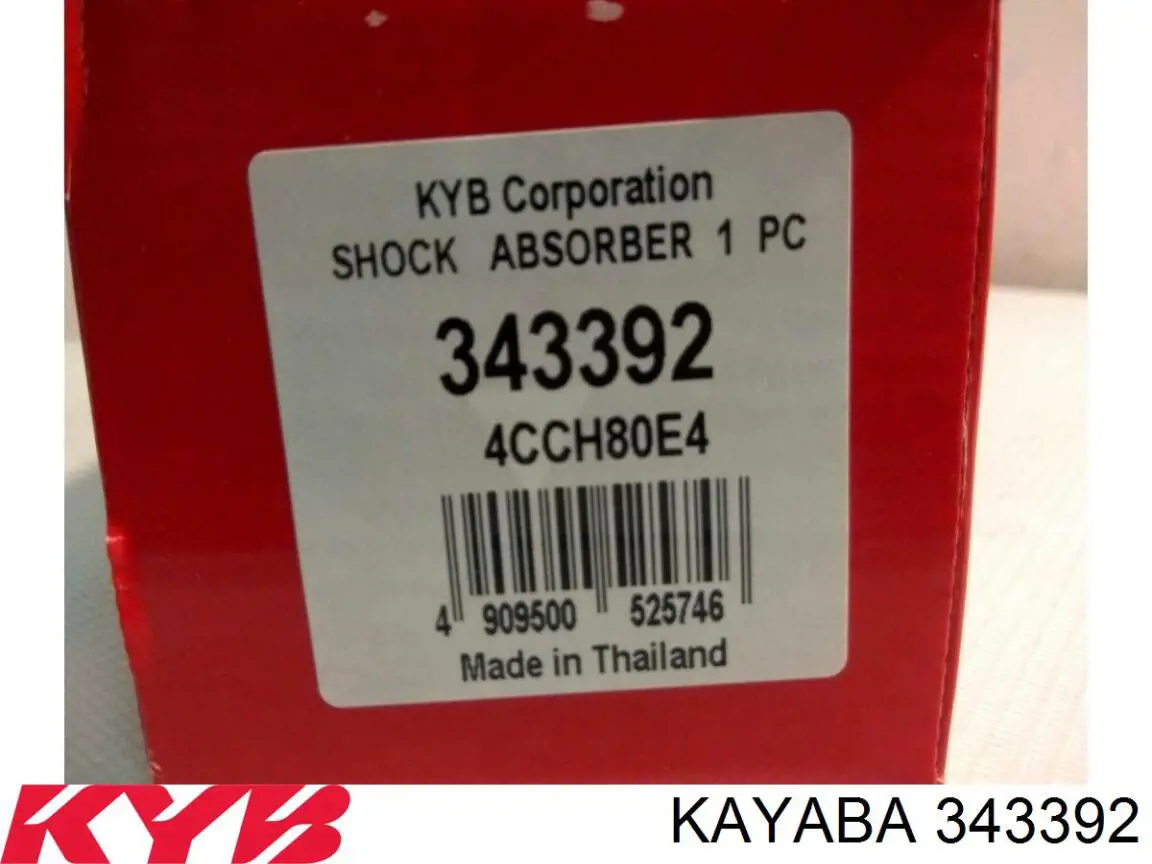 343392 Kayaba Amortiguadores posteriores