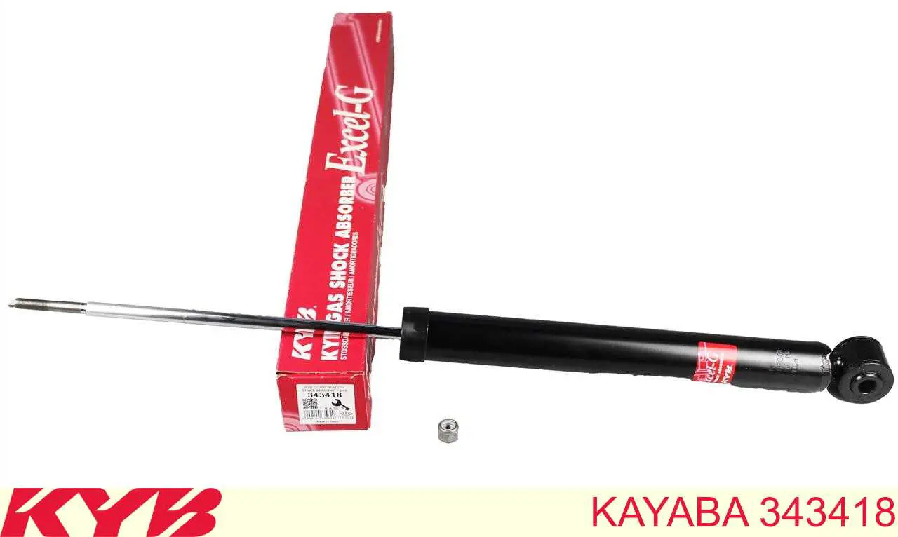 Amortiguador trasero Kayaba 343418 precio, desde 34,33 EUR